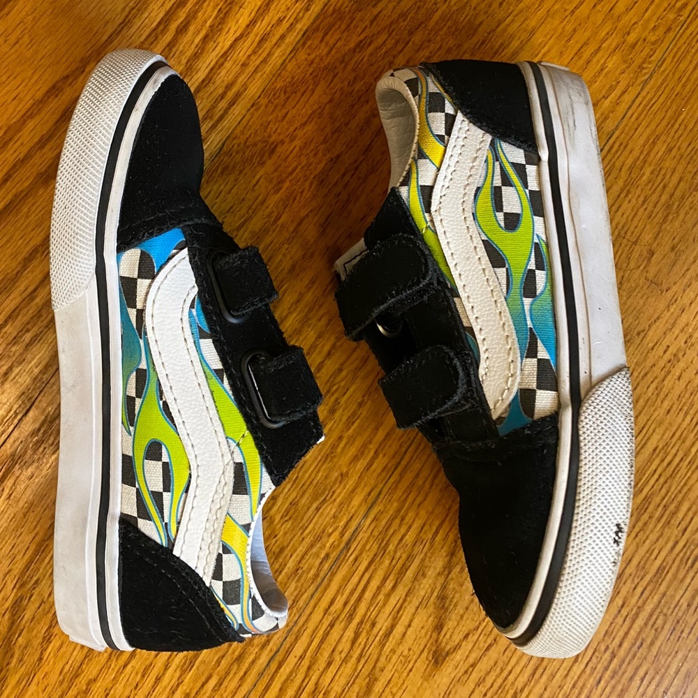 Vans Toddler Sneaker, 8-Multi